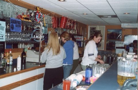 2004 Bonnie Noble, Sue Broquist in the Hole in the Wall Saloon