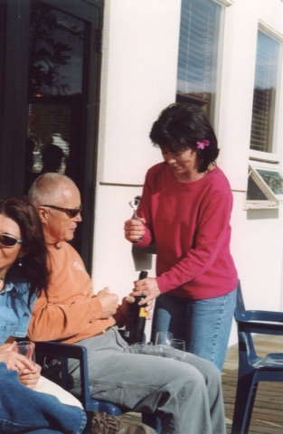 2004 George Willett on bar deck