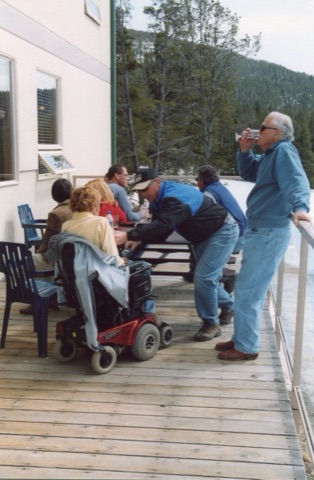 2004 Jim Hasterlik, Montana Decker, Steven Theisen, Dave Elmquist, Jim Gold — The Lodge Deck
