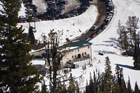 Lodge from the mountain
