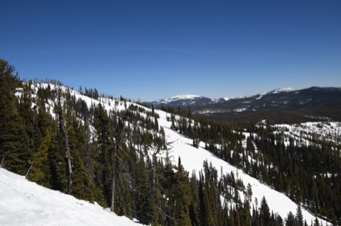 Mountain shot from south side