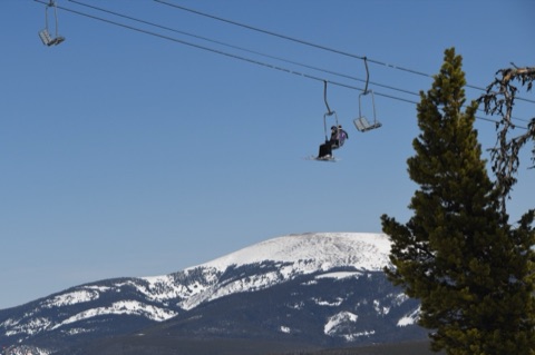 2021 The Triple Chair — Yogo Peak in the Background