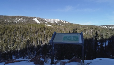 2020 Highway 89 Overlook — Looking at Showdown