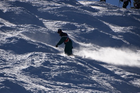 AJ Koreselin hits bumps