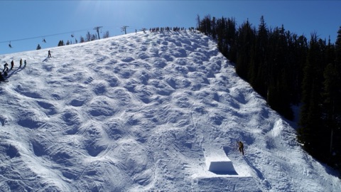 2021 Upper Quicksilver — Aerial shot of Brock Stokke Bump Off Event