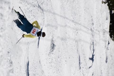2021 Skier on moguls
