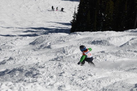 2021 Decker Madden, Allyson Willett — hitting moguls