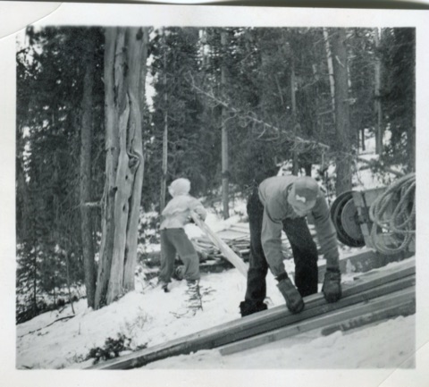 1938 Building Bovey Tow Rope at King's Hill 3