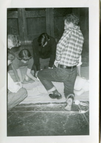 1940 Injured Leg