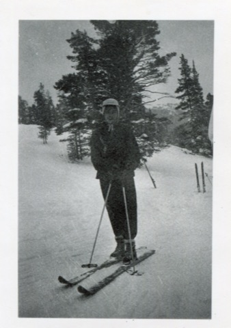 1940s Skier