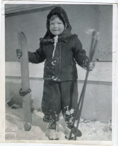 1947 Sheryl Throckmorton (Friden) at 3 Years Old