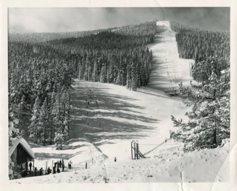 1958 Lodge, Rope Tow, Poma - Ray Ozmon Photo