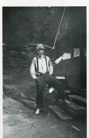 1936 Lou Demorest near kings hill cabin