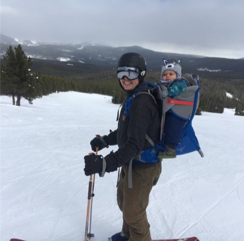 2017 Evan Haugan and Elan Haugan ski
