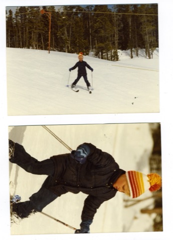 Early 1980s Cody Nepsted on the beginner tow