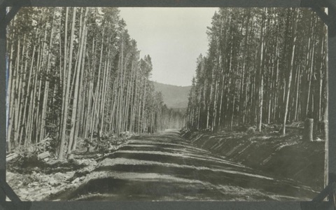 1916 Neihart Road, the road from Sta. 150