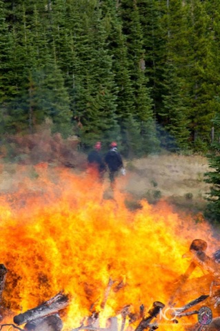 2011 Showdown Burn Piles Facebook Post from 10-11-2011
