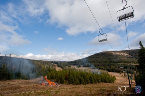 2011 Showdown Burn Piles Facebook Post from 10-11-2011