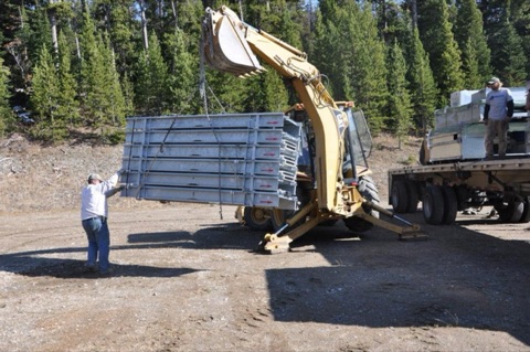 2012 New 400ft. Conveyor Lift Facebook Post from 11-17-2012