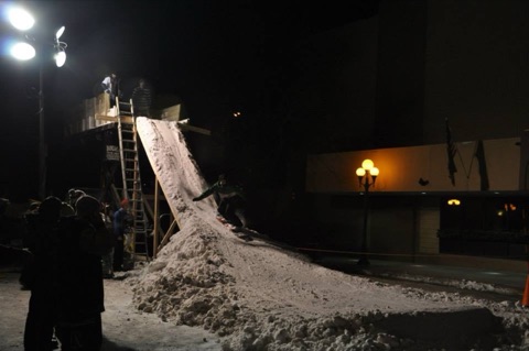 2014 Christmas Stroll Rail Jam Facebook Post from 12-06-2014