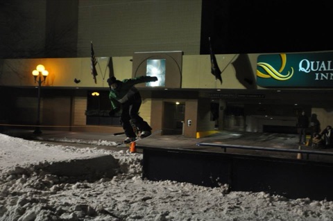 2014 Christmas Stroll Rail Jam Facebook Post from 12-06-2014