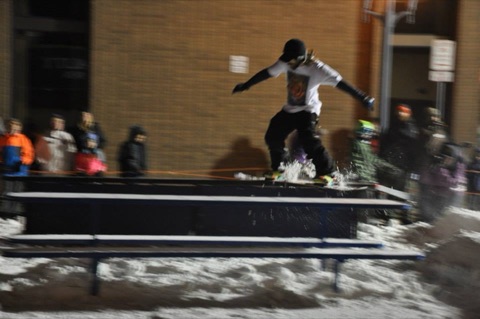 2014 Christmas Stroll Rail Jam Facebook Post from 12-06-2014