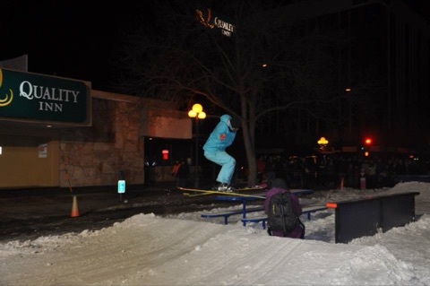 2014 Christmas Stroll Rail Jam Facebook Post from 12-06-2014