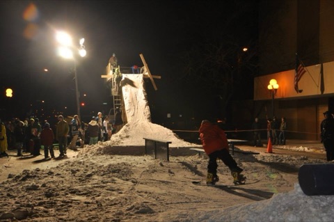 2014 Christmas Stroll Rail Jam Facebook Post from 12-06-2014