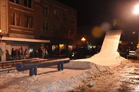 2015 Great Falls Christmas Stroll Rail Jam Facebook Post from 12-05-2015