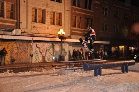 2015 Great Falls Christmas Stroll Rail Jam Facebook Post from 12-05-2015